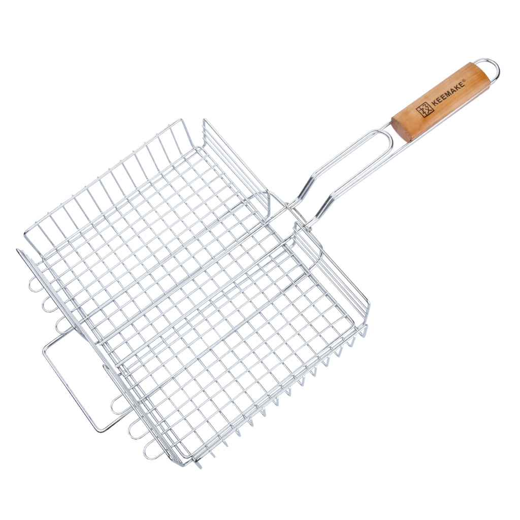 GL011 BBQ meat grill with chrome plating Keemakegrills