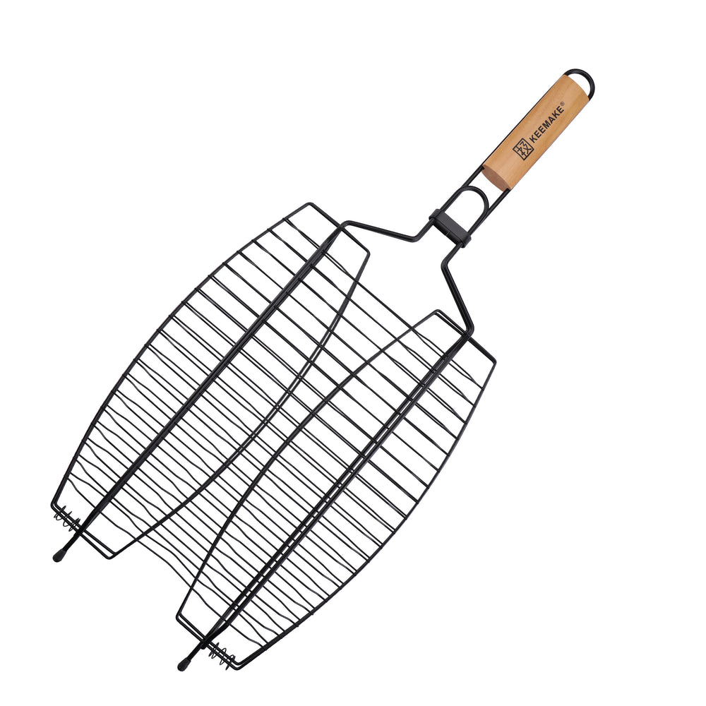 GL-054 2 in 1 fish grill with non-stick coating