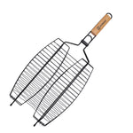 GL-054 2 in 1 fish grill with non-stick coating