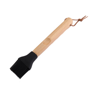 BT-070 silicone brush with wooden handle