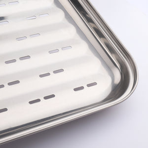 BT-024 BBQ tray with stainless steel