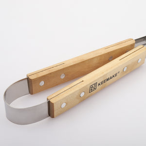 BT-006 Stainless steel tong with wooden handle