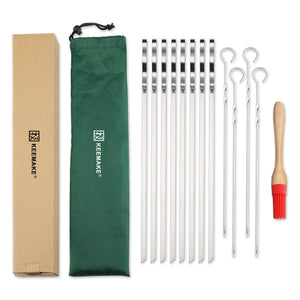 BT-029 BBQ skewer set with silicone brush