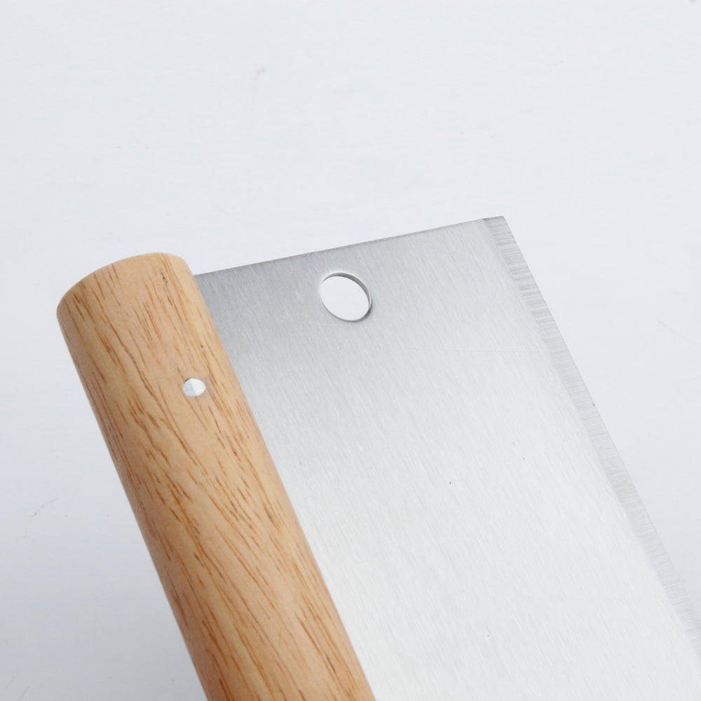 BT-097 Pizza dough cutter with wooden handle