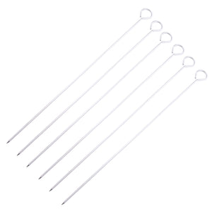 BT-083 6pcs square skewers set with chrome plating 558mm